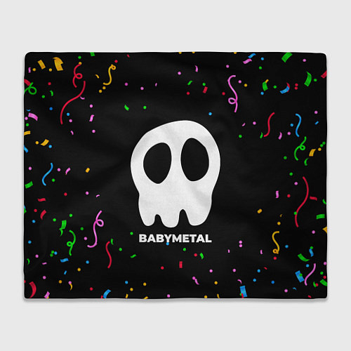 Плед Babymetal конфети / 3D-Велсофт – фото 1