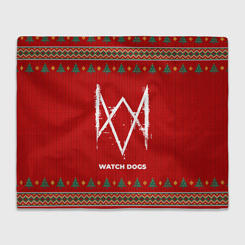 Плед Watch Dogs new year / 3D-Велсофт – фото 1