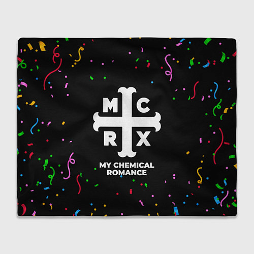 Плед My Chemical Romance конфети / 3D-Велсофт – фото 1