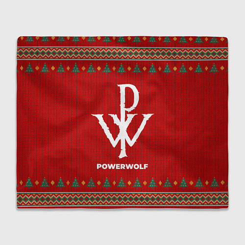 Плед Powerwolf new year / 3D-Велсофт – фото 1