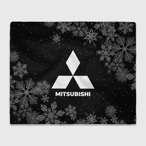 Плед Снежный Mitsubishi / 3D-Велсофт – фото 1