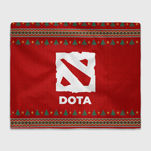 Плед Dota new year / 3D-Велсофт – фото 1