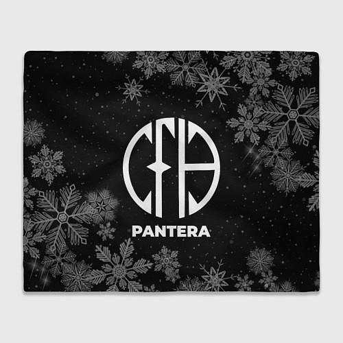 Плед Снежный Pantera / 3D-Велсофт – фото 1