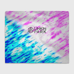 Плед Linkin park rock краски