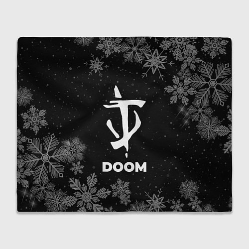 Плед Снежный Doom / 3D-Велсофт – фото 1
