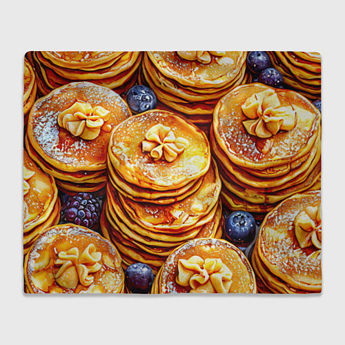 Плед Блинчики / 3D-Велсофт – фото 1