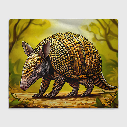 Плед Огромный броненосец / 3D-Велсофт – фото 1