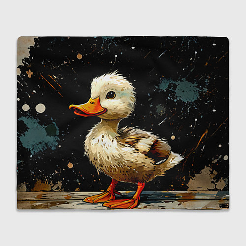 Плед Милая уточка / 3D-Велсофт – фото 1