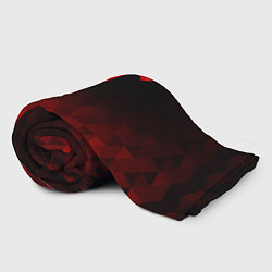 Плед флисовый Tesla red poly, цвет: 3D-велсофт — фото 2