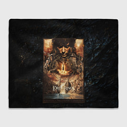 Плед флисовый Lord of the rings - the fellowship of the ring, цвет: 3D-велсофт