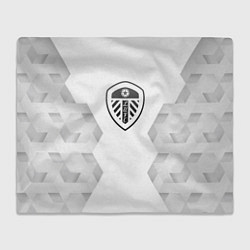 Плед Leeds United white poly