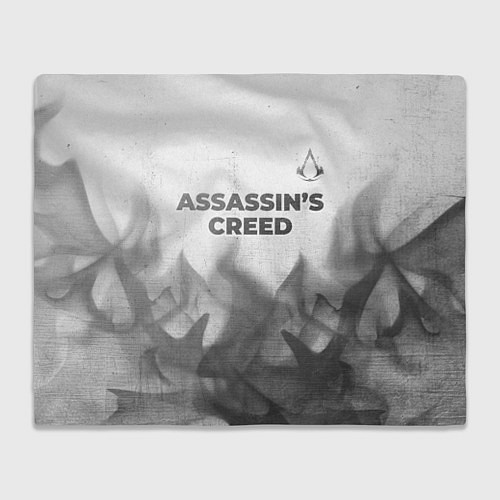 Плед Assassins Creed - white gradient посередине / 3D-Велсофт – фото 1