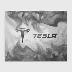 Плед Tesla - white gradient по-горизонтали