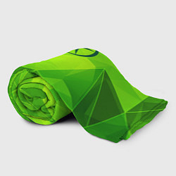 Плед флисовый JAC green poly, цвет: 3D-велсофт — фото 2