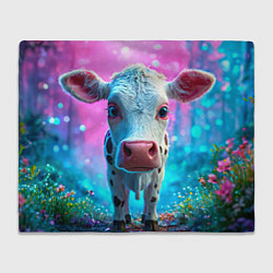 Плед Коровка в сказочном лесу