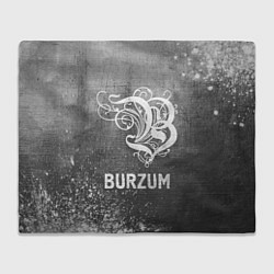 Плед Burzum - grey gradient