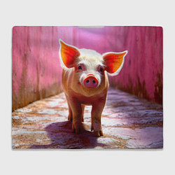 Плед Поросенок в розовом