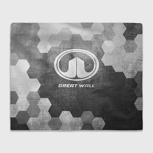 Плед Great Wall - grey gradient / 3D-Велсофт – фото 1