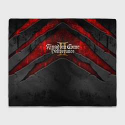 Плед Kingdom Come Deliverance 2 лого на текстуре