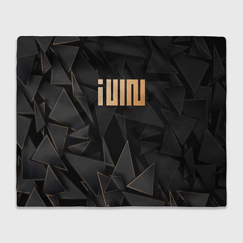 Плед Gidle golden poly / 3D-Велсофт – фото 1