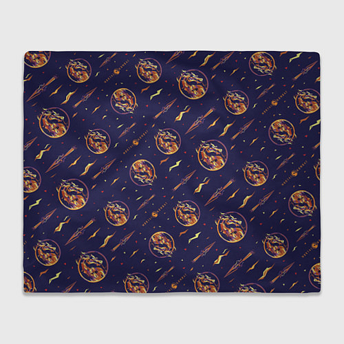 Плед Mortal Kombat logo pattern / 3D-Велсофт – фото 1