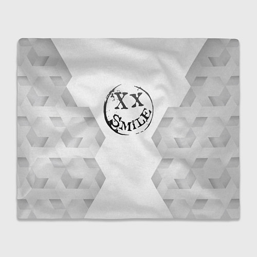 Плед Avril Lavigne white poly / 3D-Велсофт – фото 1