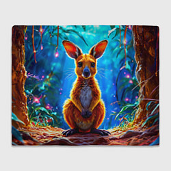 Плед Кенгуру в джунглях