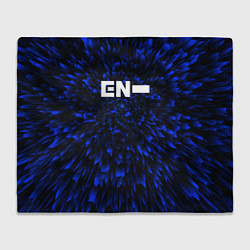 Плед флисовый Enhypen blue energy, цвет: 3D-велсофт