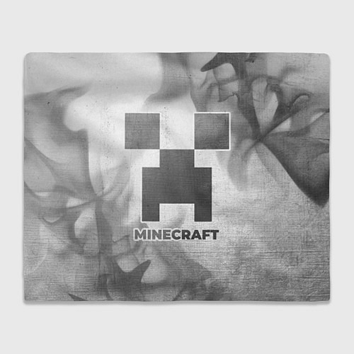 Плед Minecraft - white gradient / 3D-Велсофт – фото 1