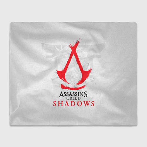 Плед Assassins Creed Shadows - samurai / 3D-Велсофт – фото 1