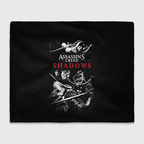 Плед Assassins Creed Shadows - samurai / 3D-Велсофт – фото 1
