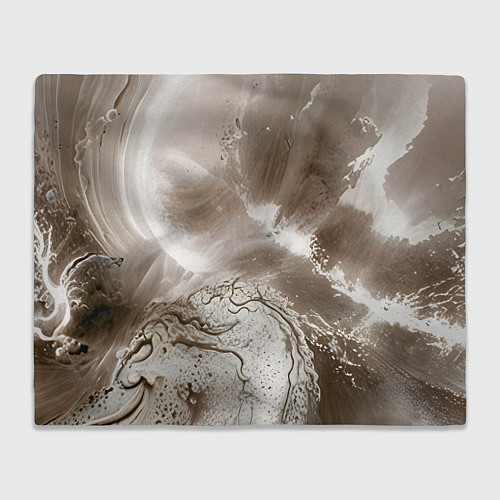 Плед Песок и вода / 3D-Велсофт – фото 1