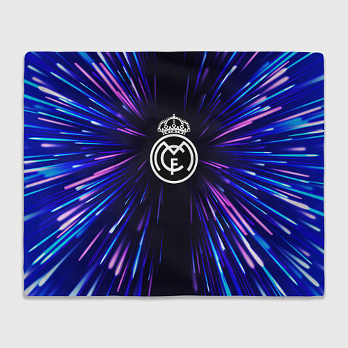 Плед Real Madrid neon energy / 3D-Велсофт – фото 1