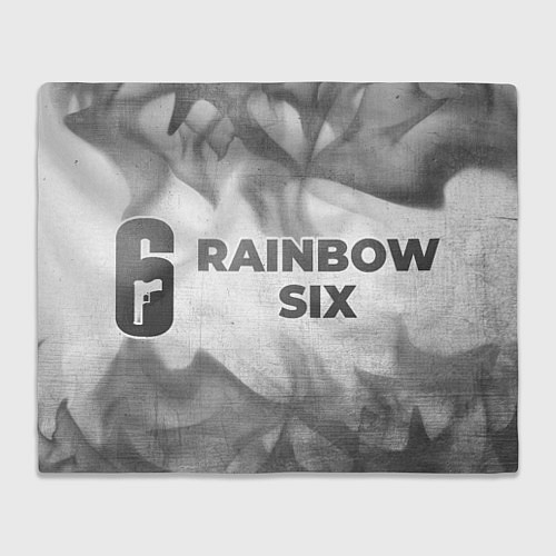 Плед Rainbow Six - white gradient по-горизонтали / 3D-Велсофт – фото 1