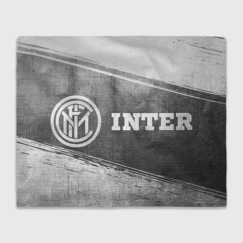Плед Inter - grey gradient по-горизонтали / 3D-Велсофт – фото 1