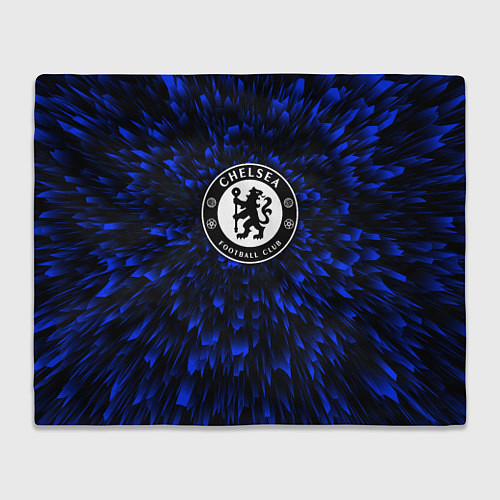 Плед Chelsea blue energy / 3D-Велсофт – фото 1