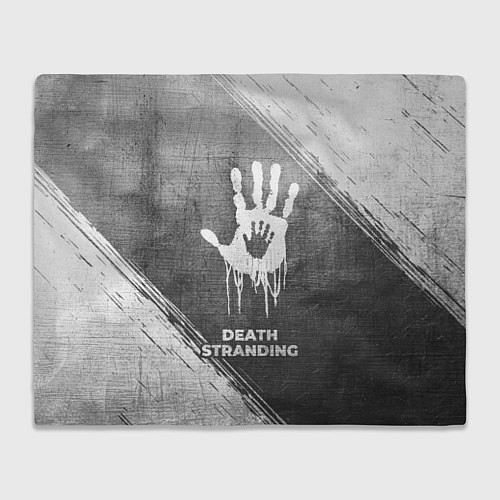 Плед Death Stranding - grey gradient / 3D-Велсофт – фото 1