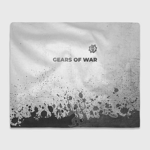 Плед Gears of War - white gradient посередине / 3D-Велсофт – фото 1