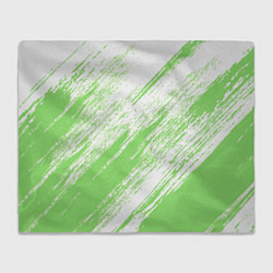 Плед флисовый Light green, цвет: 3D-велсофт