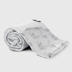 Плед флисовый Geely white poly, цвет: 3D-велсофт — фото 2