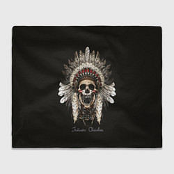 Плед флисовый Cherokee Indian, цвет: 3D-велсофт