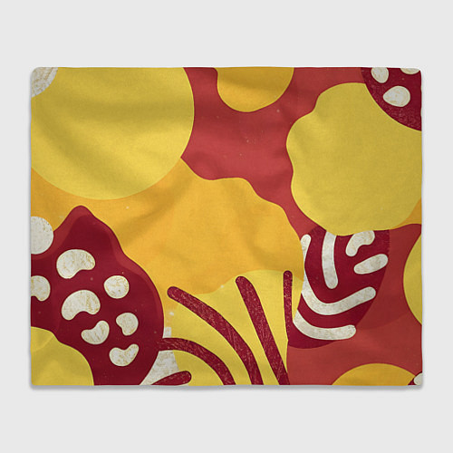 Плед Жаркий африканский паттерн / 3D-Велсофт – фото 1