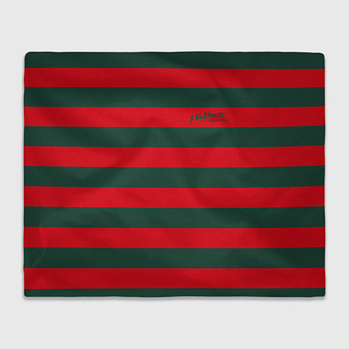 Плед Полосы Фредди Крюгера / 3D-Велсофт – фото 1