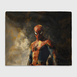 Плед Человек-паук портрет