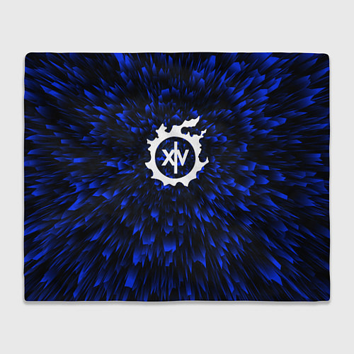 Плед Final Fantasy blue energy / 3D-Велсофт – фото 1