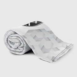 Плед флисовый West Ham white poly, цвет: 3D-велсофт — фото 2