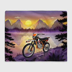 Плед флисовый Kayo k2 pro, цвет: 3D-велсофт