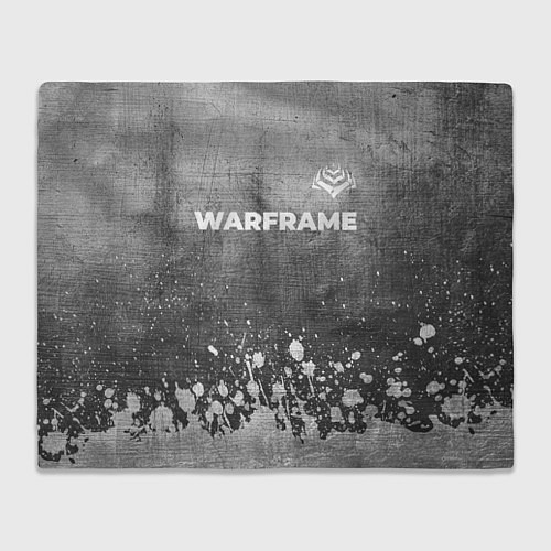 Плед Warframe - grey gradient посередине / 3D-Велсофт – фото 1