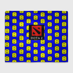 Плед Dota smile pattern