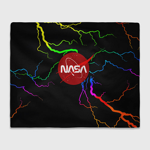 Плед НАСА молнии градиент / 3D-Велсофт – фото 1